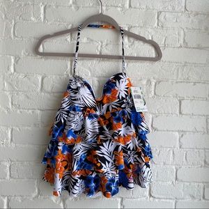 NWT Island Escape Tankini Swimsuit